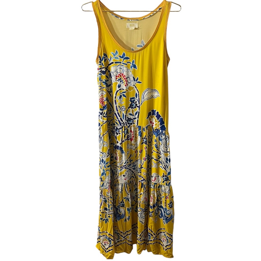 Anthropologie Maeve Sunny Boutique Maxi Dress Size SP - Picture 2 of 9